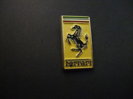 Ferrari Italiaanse sportwagen logo